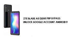 ZTE Blade A5 (2019) Desvio de FRP | Desbloquear conta do Google – Android 9
