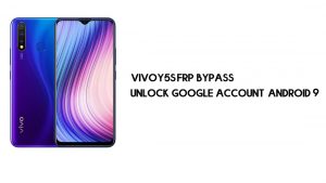 บายพาส FRP Vivo Y5s | ปลดล็อกบัญชี Google Android 9 (อัปเดต)