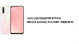 Vivo Z5x (2020) Desvio de FRP | Desbloquear conta do Google (Android 10) – sem PC