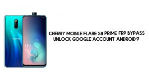 Bypass FRP Cherry Mobile Flare S8 Prime | Buka kunci Google – Android 9
