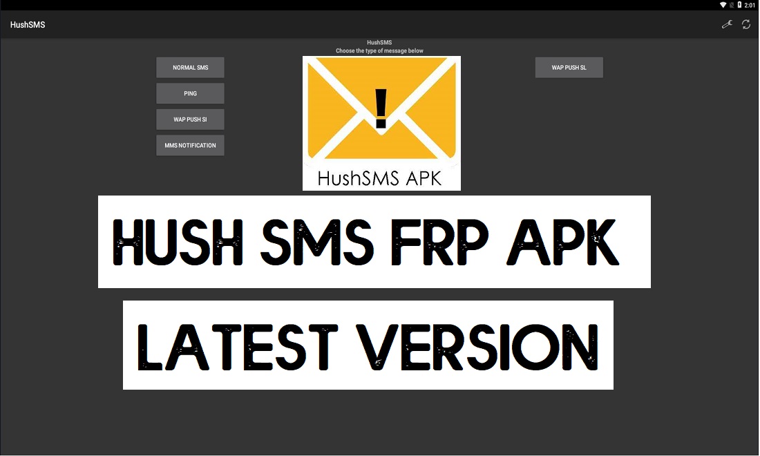 تنزيل HushSMS APK أحدث 2021 - Free FRP SMS Apk