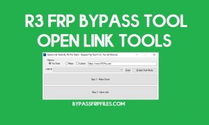 Scarica gli strumenti di bypass FRP Open Link Tool R3 MTP per Android (2021)