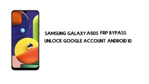 Samsung A50s (SM-A507) Desvio de FRP | Desbloquear Google (Android 10) grátis
