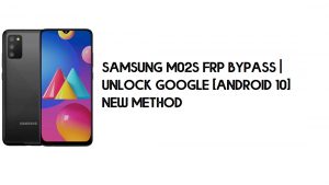 Samsung M02s FRP-bypass | Ontgrendel Google [Android 10] Nieuwe methode