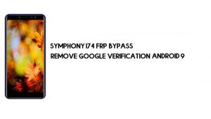 Обхід Symphony i74 FRP без ПК | Розблокуйте Google – Android 9 безкоштовно