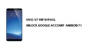 Vivo V7 (1718) FRP Bypass sem PC | Desbloquear Google – Android 7.1
