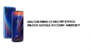 Walton Primo S7 Pro FRP Bypass senza PC | Sblocca Google – Android 9 (gratuito)