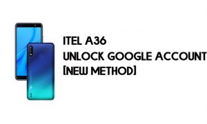 Itel A36 FRP Bypass - Ontgrendel Google-account - Android 9.0 Go gratis