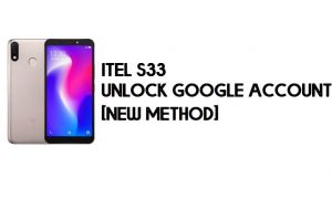 Itel S33 FRP Bypass - Ontgrendel Google-account - Android 8.1 Go gratis