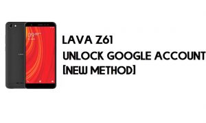 Lava Z61 FRP 제거 - Google 계정 우회 – 무료 Android Go