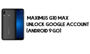 Maximus G10 Max FRP Bypass - Desbloquear cuenta de Google (Android 9 Go)