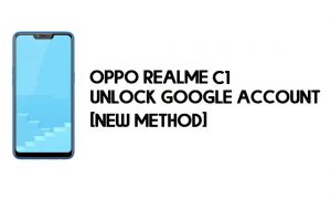 Oppo Realme C1 FRP 우회 - Google 계정 잠금 해제 [FRP 코드] 무료