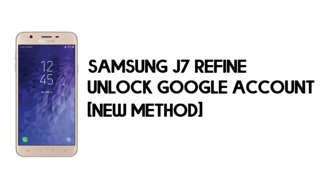 Samsung J7 Refine (J737P) Android 9 FRP ปลดล็อก/บายพาสบัญชี Google - ไม่มี TALKBACK - ไม่มี PIN ของซิม