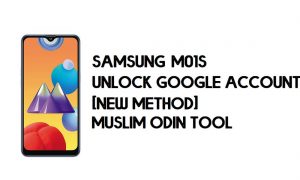 Samsung M01s FRP Bypass - فتح القفل باستخدام أداة مسلم أودين [Android 10]
