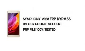 Symphony V128 FRP File & Tool – Unlock Google (Android 8.1 Go) Free