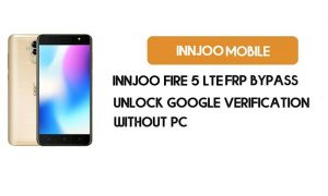 InnJoo Fire 5 LTE FRP Bypass فتح التحقق من Google (بدون جهاز كمبيوتر)