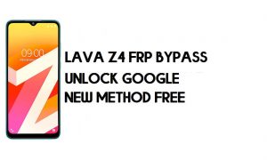 Lava Z4 FRP Bypass بدون كمبيوتر | فتح حساب جوجل – أندرويد 10