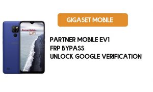 Partner Mobile EV1 FRP Bypass zonder pc - Ontgrendel Google – Android 9