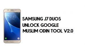Samsung J7 Duos FRP Bypass - فتح القفل باستخدام أداة مسلم أودين [Android 8]