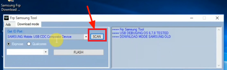 Download Mode in  FRP Samsung Tool | Samsung FRP ADB Download Mode Tool for PC Free 2021