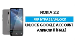 PC 없이 Nokia 2.2 FRP 우회 Android 11 – Google 잠금 해제(무료)