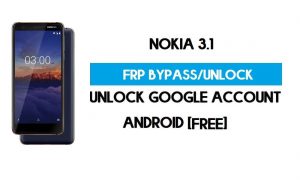 Ontgrendel FRP Nokia 3.1 Android 10 zonder pc - Omzeil Google Gmail gratis