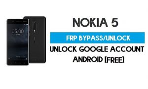 Sblocca FRP Nokia 5 Android 9 senza PC – Bypassa Google Gmail gratuitamente