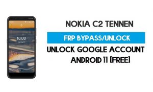 Nokia C2 Tennen FRP Bypass Android 10 ohne PC – Google entsperren