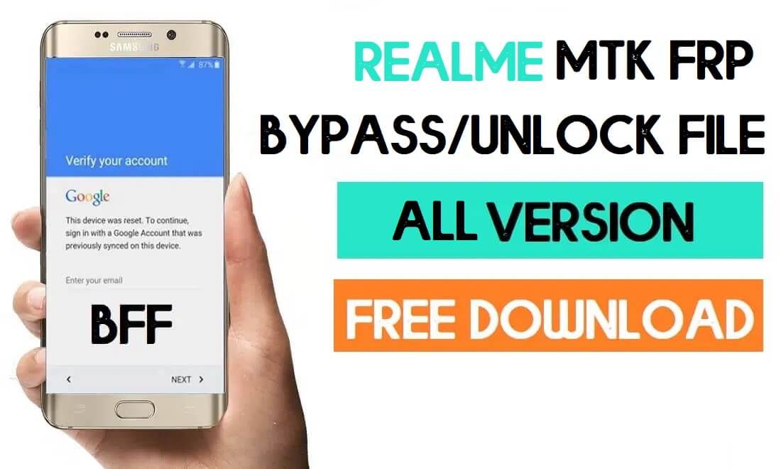Realme MTK FRP 잠금 해제 파일 – 최신 컬렉션 무료 다운로드(모든 파일)