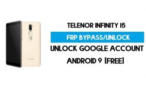 Bypass FRP Telenor Infinity i5 Tanpa PC – Buka kunci Google Android 9