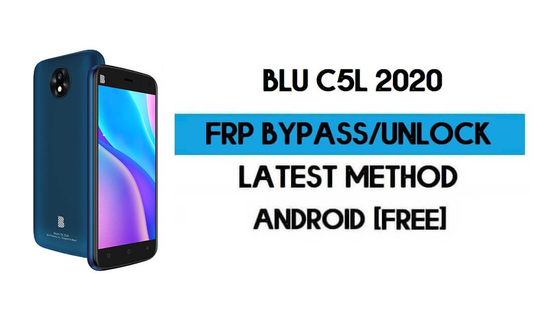 BLU C5L 2020 FRP Bypass sem PC - Desbloquear Google Gmail Android 10