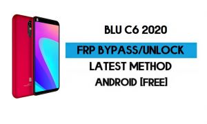BLU C6 2020 FRP Bypass zonder pc - Ontgrendel Google Gmail Android 10