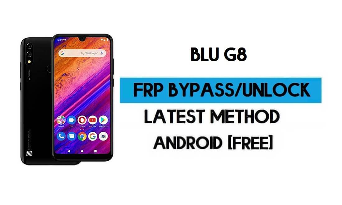 BLU G8 FRP Bypass بدون جهاز كمبيوتر - فتح قفل Google Gmail Android 9