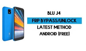 BLU J4 FRP Bypass بدون جهاز كمبيوتر - فتح قفل Google Gmail Android 8.1