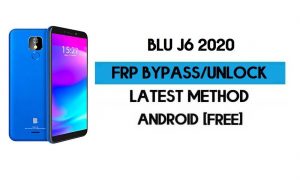 BLU J6 2020 FRP Bypass โดยไม่ต้องใช้พีซี - ปลดล็อค Google Gmail Android 10