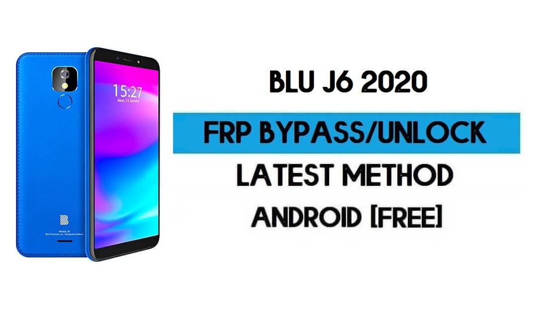 Bypass FRP BLU J6 2020 Tanpa PC - Buka Kunci Google Gmail Android 10