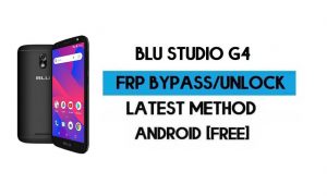 BLU Studio G4 PC'siz FRP Bypass - Google Gmail Android 8'in kilidini açın