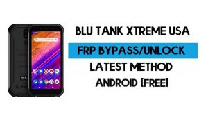 BLU Tank Xtreme USA FRP 우회 - Google Gmail 잠금 해제 Android 9