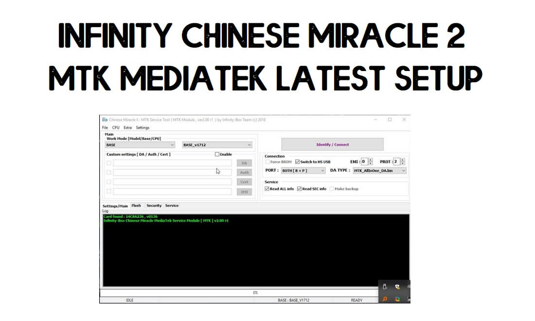 Завантажте останнє оновлення Infinity Chinese Miracle 2 MTK V2.23 | Безкоштовно (всі версії)