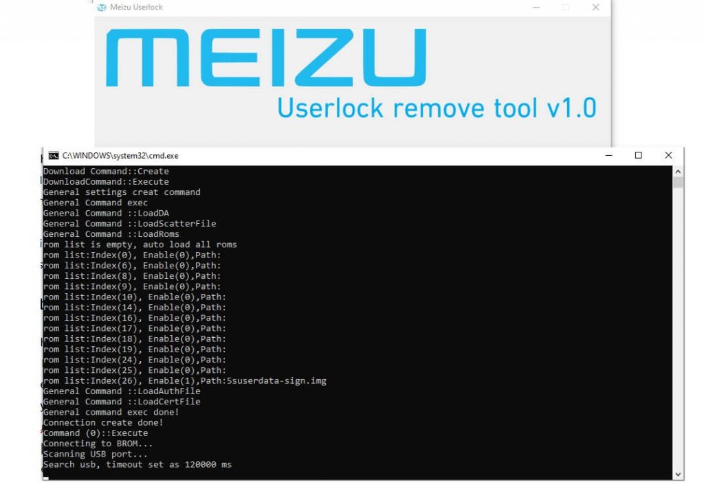 Meizu Userlock Remove Tool to Unlock