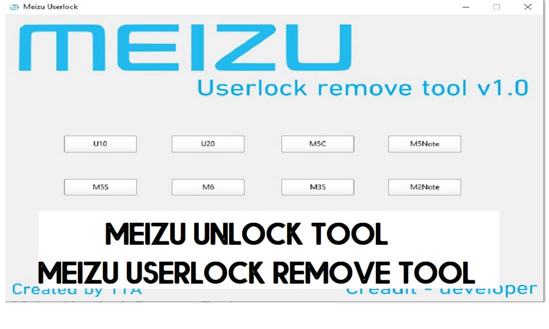 Meizu Unlock Tool - เครื่องมือลบ Meizu Userlock (ล่าสุด) ดาวน์โหลดฟรี