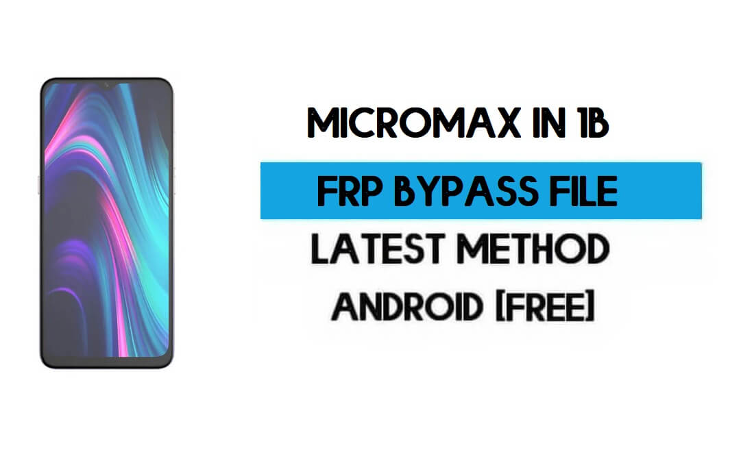 Micromax IN 1B E7533 FRP-bestand (ontgrendel Google-account) met SP Tool