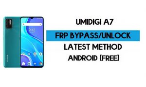 UMiDIGI A7 FRP Bypass sem PC - Desbloquear Google Gmail Android 10