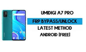 UMiDIGI A7 Pro FRP Bypass без ПК – Розблокуйте замок Gmail Android 10
