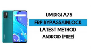 UMiDIGI A7s PC'siz FRP Bypass - Google Gmail Android 10'un kilidini açın