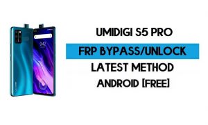 UMiDIGI S5 Pro FRP Bypass sans PC - Déverrouillez le verrouillage Gmail Android 10