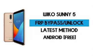 Wiko Sunny 5 FRP Bypass sin PC - Desbloquear Google Android 10 Go