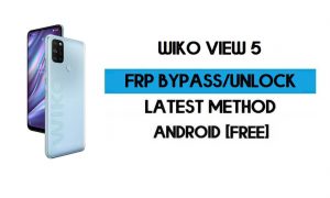 Wiko View 5 FRP Bypass sem PC - Desbloquear Google Gmail Android 10