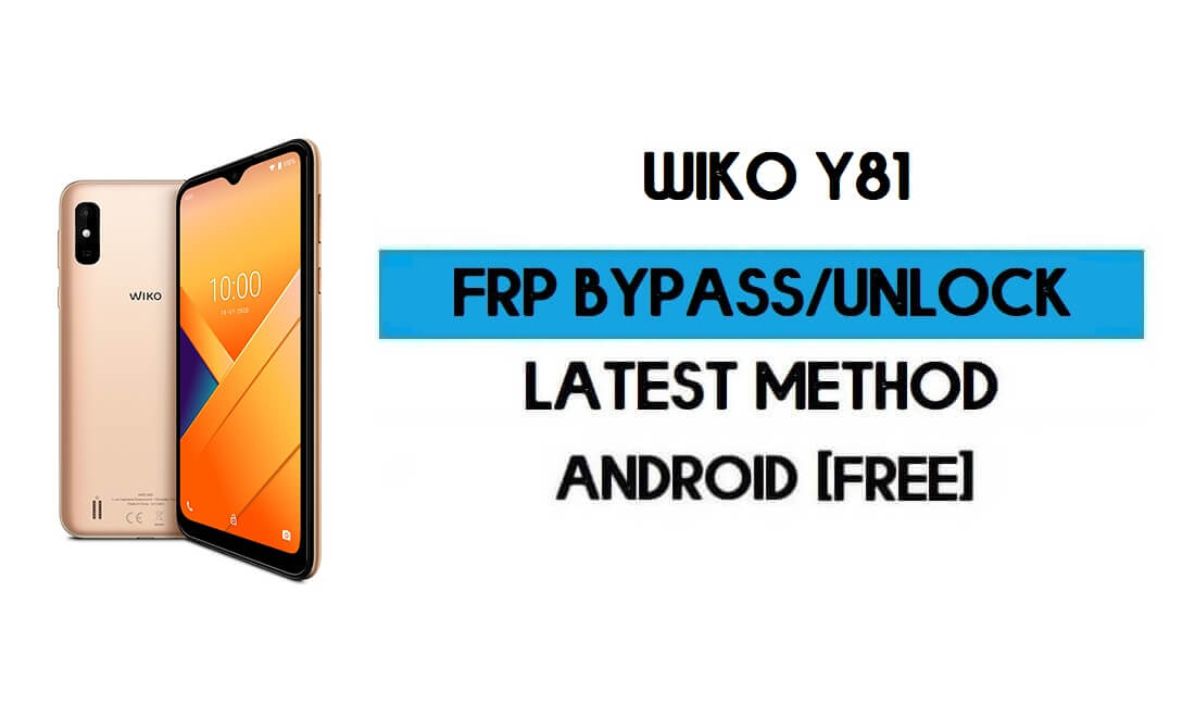 Bypass FRP Wiko Y81 Tanpa PC - Buka kunci Google Gmail Android 10 Go