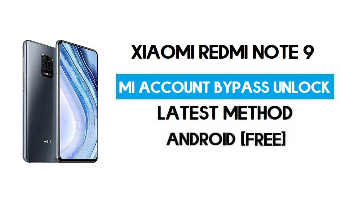 Xiaomi Redmi Note 9 Mi-account verwijderen met SP Flash Tool Gratis